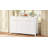 Modern 55.1'' Sideboard Buffet Cabinet With 2 Drawers & 4 Doors, Adjustable Shelves, Wave-Pattern Design, Aluminum Handles, Painted MDF, Scandinavian Storage For Dining Room, Living Room-1532757723