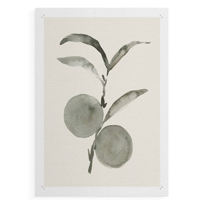 Twilight Oranges I - Impression sur toile seulement - NON-CADRE