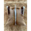 Housse de coussin en cuir véritable Springbok (17 x 17 po)-1399528459