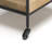 Simons SOLID MANGO WOOD 24 inch Bar Cart in Natural