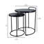 Tables gigognes en bois massif
