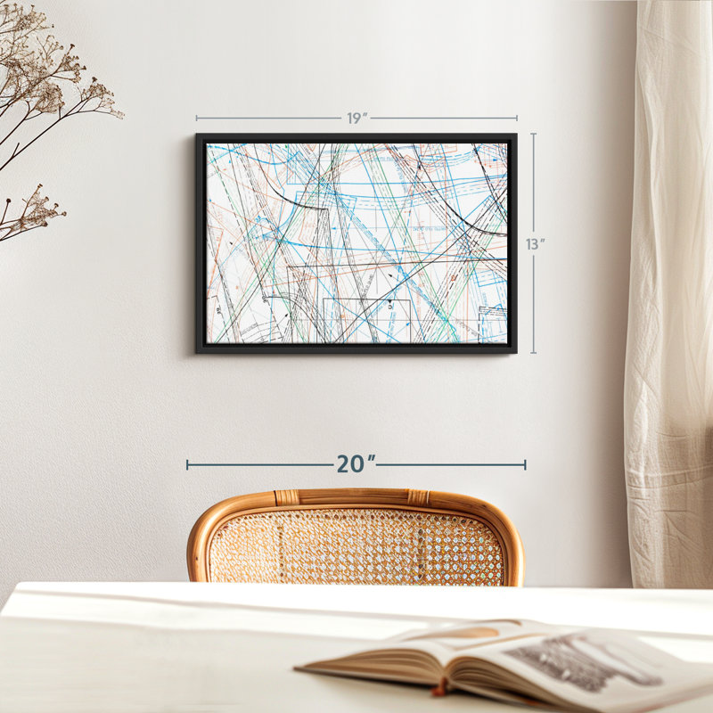 «Sewing Pattern Wall Art», H 13 po x l 19 po
