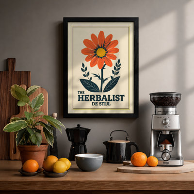 The Herbalist De Stil Botanical - Print