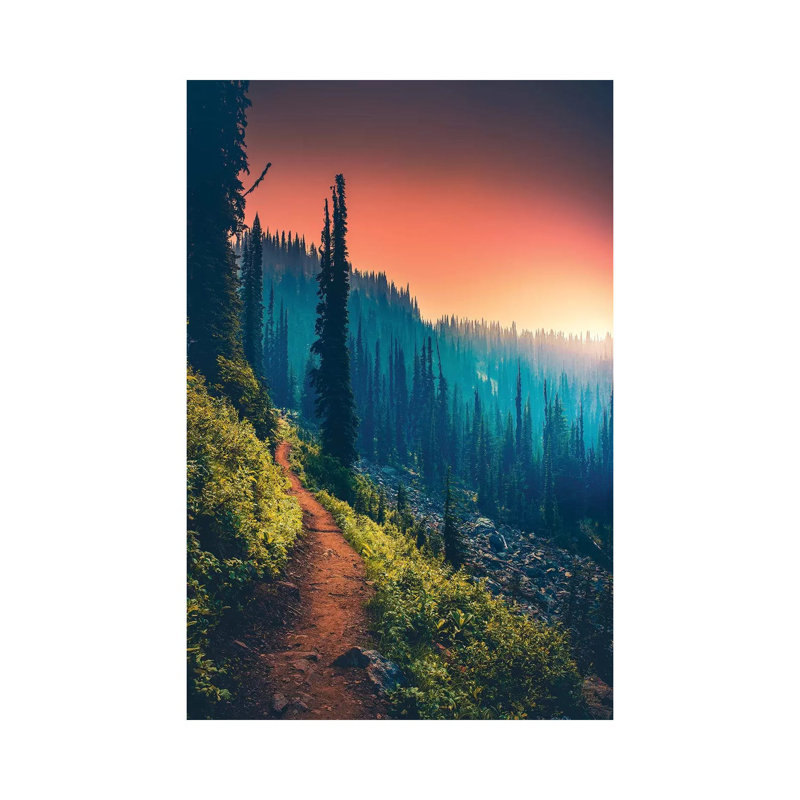 " Colour Spectrum " by Zach Doehler, 40" H x 26" W x 1.5" D, Wrapped Canvas