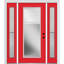 Porte d'entrée pré-suspendue en fibre de verre préfinie lisse-1554564862-1554564861-1554564863