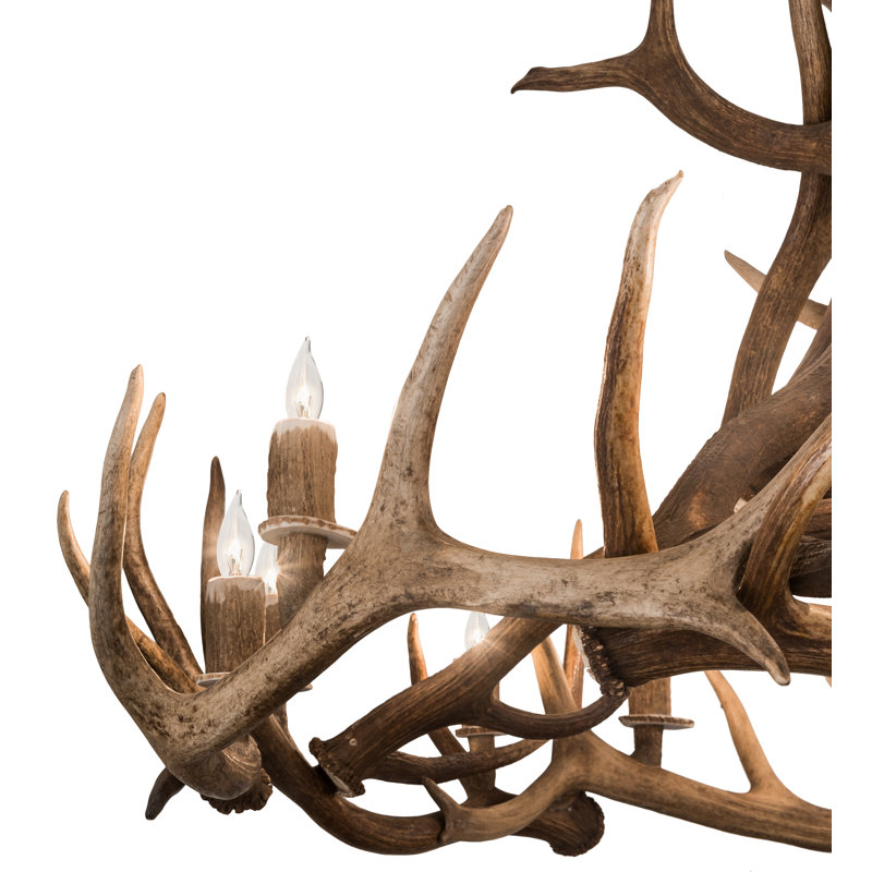 Rustic Lodge 12 - Light Chandelier