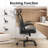 Ergonomic Office Chair, Home Office Desk Chair With Headrest, High Back Computer Chair With Armrests And Adjustable Lumbar Support For Home Office Study Room, Black & Dark Black-1768556747-1768556746