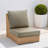 Henley Sunbrella Square Outdoor Cushion Set for Patio or Garden Furniture-391513444