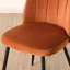 Barez Velvet/Suede Upholstered Armless Dining Chair with Adjustable Feet-468341871