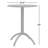 Althoff Round Outdoor Bistro Table , 23.6'' in. W 23.6'' in. D-644122751