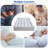 Quilted Fitted Pratolina Topper Stretches Up To 18" Deep Pocket Breathable -1516620737-1516620736