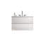 Meuble-lavabo mural blanc brillant TIA de 30 po avec lavabo en céramique avec trois trous de robinet, grand meuble-lavabo flottant de rangement pour salle de bain moderne, pré-assemblé-1353663895-1353663894