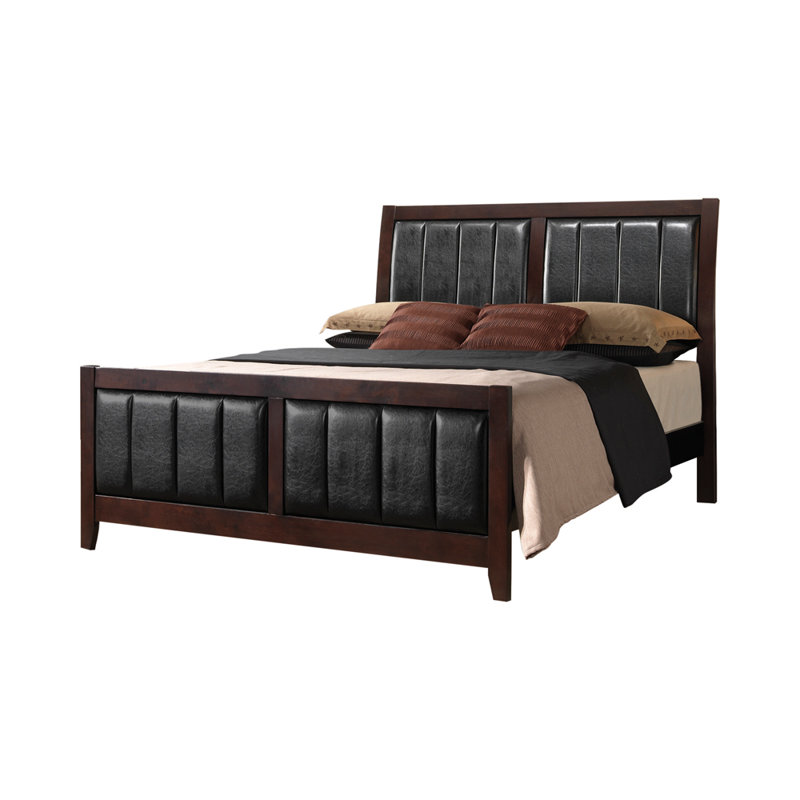 Vegan Leather Bed, California king
