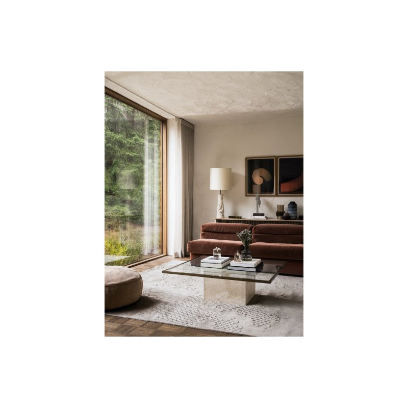 Helen Amy Murray Scales River Area Rug, Rectangle 8' x 10'