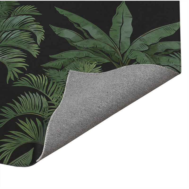 In the Jungle Outdoor Area Rug, Rectangle 2' x 3'