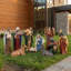 Ensemble de figurine de crèche en résine multicolore surdimensionnée 23,75 "-1506180106