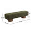 Banc rembourré Boucle, sans assemblage