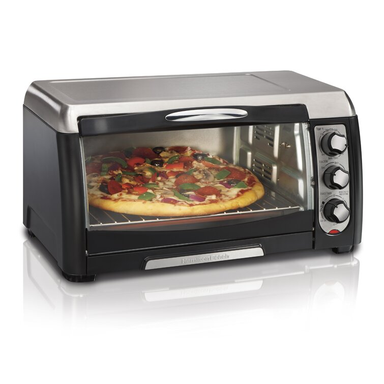 Elite 6 Slice Toaster Oven/Griddle w/ Rotisserie