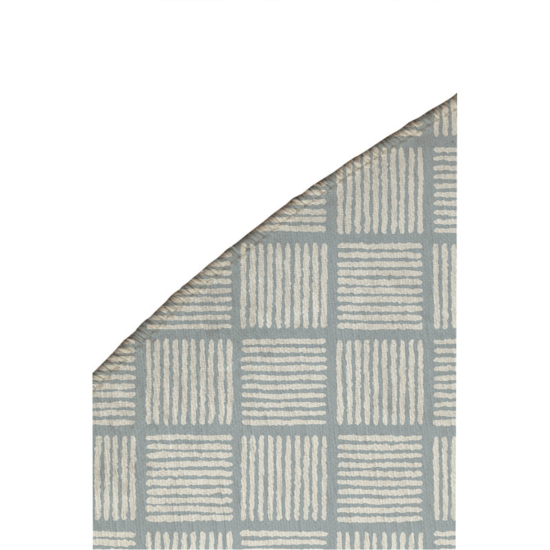 Tapis d'extérieur antidérapant Tally Blocks, Rond 5 pi