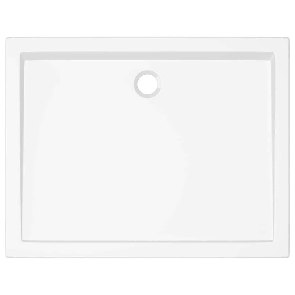 vidaXL Shower Base Tray, Non-slip Bathroom Shower Pan, Reinforced ABS VidaXL