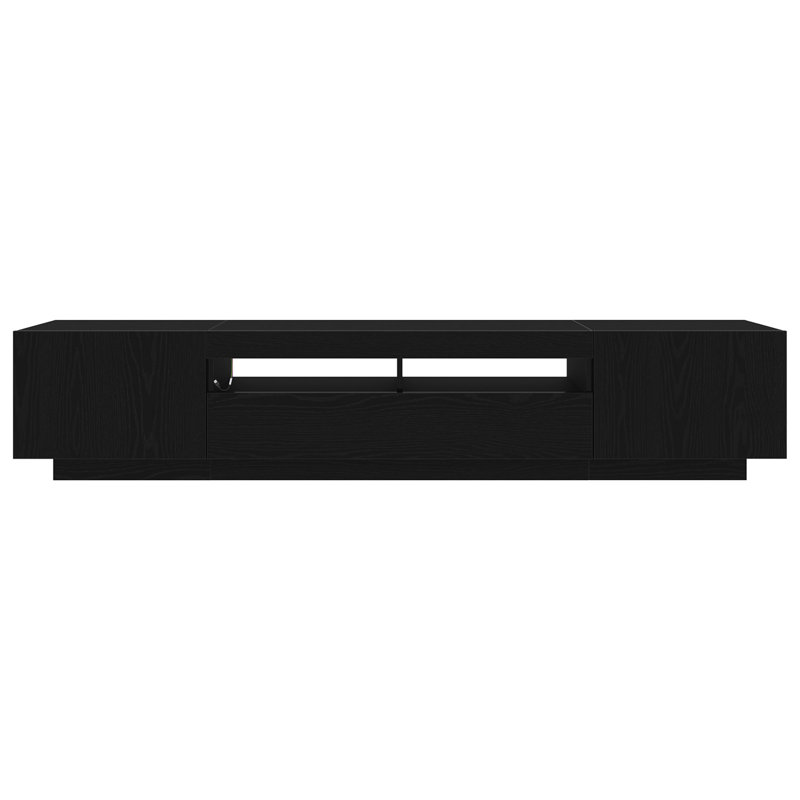 TV Stand, 40cm H x 200cm L x 35cm W, Manufactured Wood