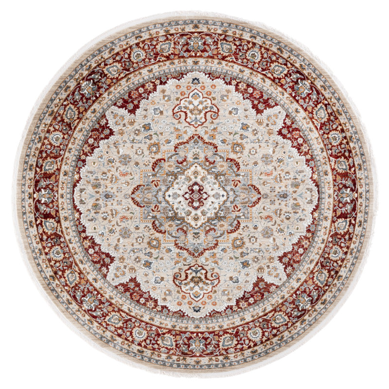 Lauren Lauren Ralph Lauren 1100 Performance Oriental Rug, Round 6'7"
