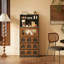 Buffet en bois manufacturé noyer noir
