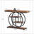 41.3" Industrial Console Table, 4-Tier Rustic Brown Sofa Table with Unique Circle Metal Frame & Storage Shelves, Narrow Entryway Accent Table for Living Room-901440682