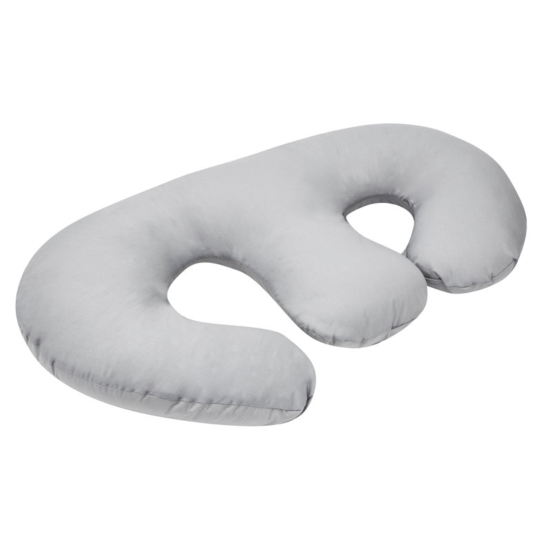 Twin L83 x W44cm Pillow, Grey