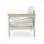Ensemble de 2 chaises longues d'extérieur en bois d'acacia-1143768502
