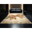 Tapis moelleux moelleux à la mode et au style rétro - Beige-101311690
