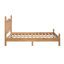 Structure de lit plateforme en bois massif avec tête de lit Alcott Hill Farmhouse-1754573229