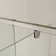 38-42" W X 71" H Piovt Swing Glass Shower Door With 1/4"(6Mm) Tempered Glass
