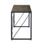 28.3"H×47.2"W Wooden Desktop Folding Computer Desk with Metal Frame-509330001-509330000