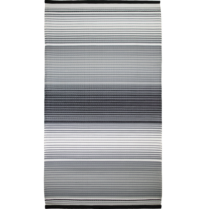 Dégradé noir / blanc, Rectangle 5 pi 11 po x 8 pi 10 po