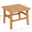 Table de bout Adelaide en bois d'orme récupéré