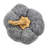 Rustic Fabric Pumpkins with Durable Polyester Blend, Tabletop Decoration