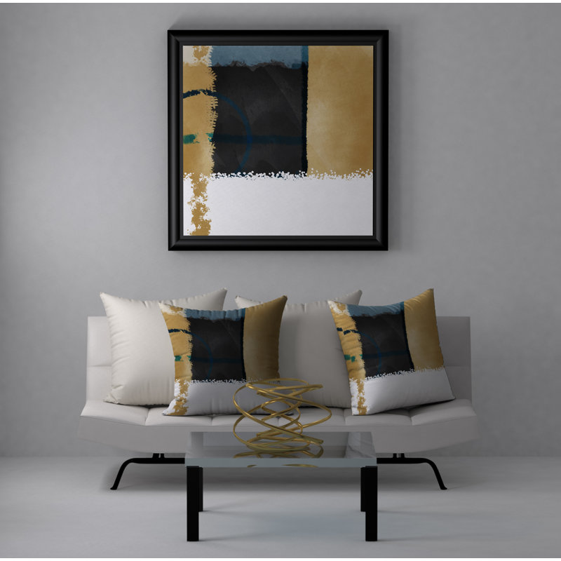Housse de coussin décorative carrée de plaisir, 18" x 18"