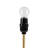 Tap-Control and Dimmable Accent Table Lamp with Power Outlet Gold See below