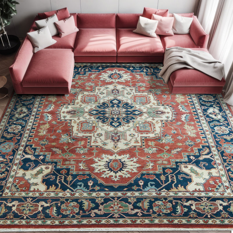 Wool Oriental Area Rug, Rectangle 10' x 14'