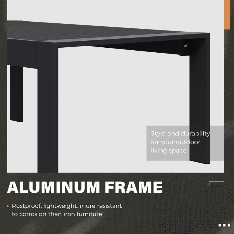 Ensemble de conversation d'extérieur en aluminium avec coussins 4 pièces, Gris