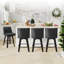 Tabouret pivotant avec structure en bois massif Malakeh-940147256-1000772009-985001775