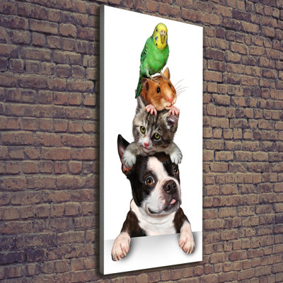 Pets - Wrapped Canvas Print