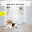 Medium Density Fiberboard (MDF) Free Standing Pet Gate