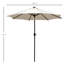 Breeann 267cm Tilt Market Parasol-168727076