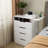 Makeup Vanity Desk With Hidden Panel, Vanity Mirror With Lights,Charging Station,3-In-1 Vanity Set With 3 Drawers,  Vanity,Compact Dressing Table With Hidden Stool,Vanity Desk With Mirror And Lights