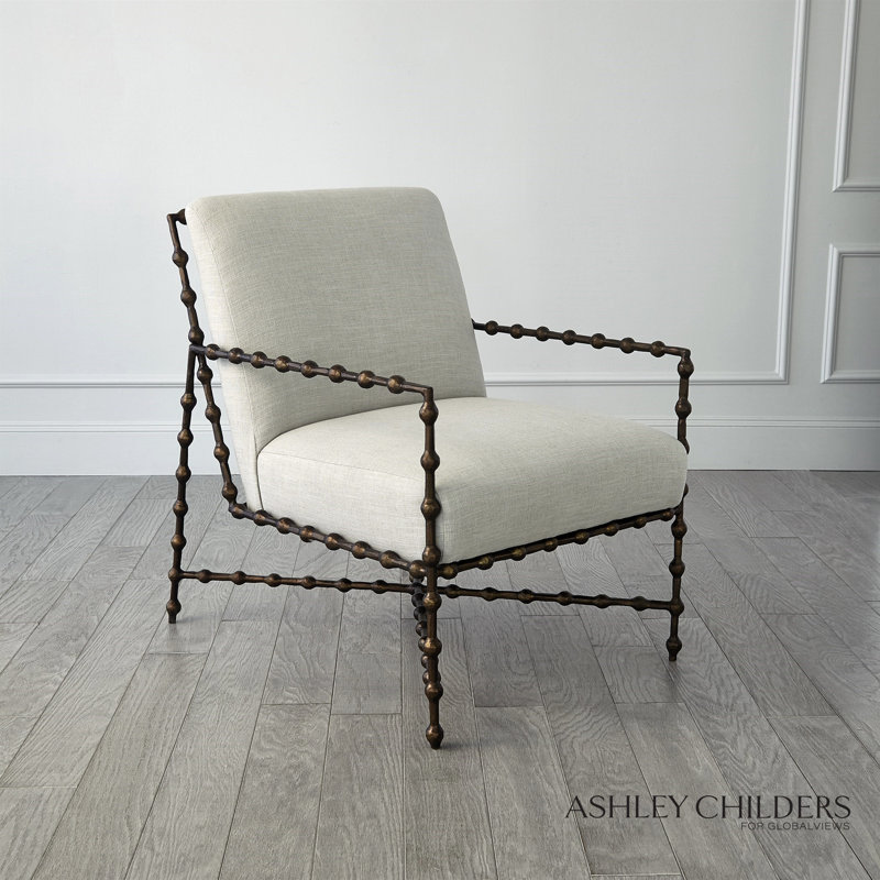 Elder Lounge Chair-Bronze-Cambric Stone