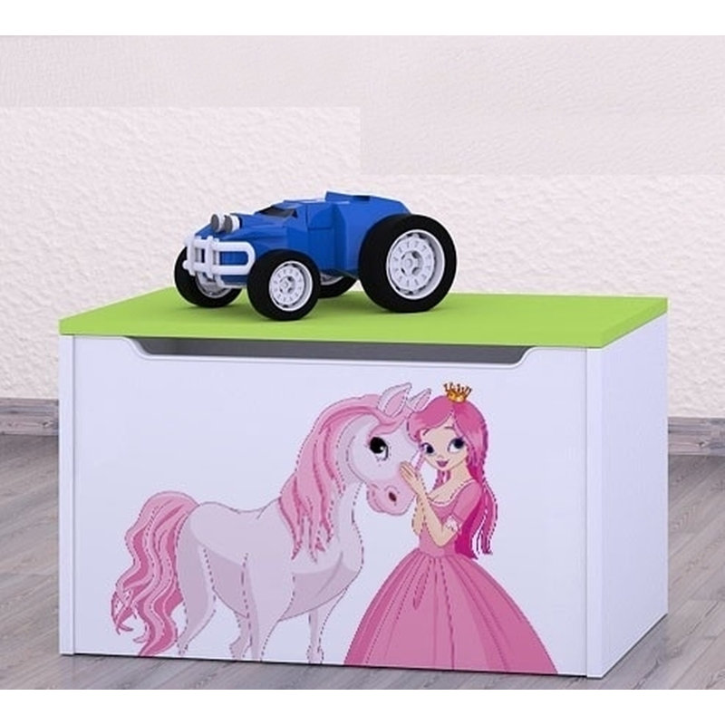 Crillon Princess with Horse Toy Box, Green