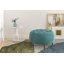 Repose-pieds de cocktail rond en velours 31,5 po Geo-1021990852-1021990850