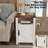 Auriemma End Table with Charging Station-1429887956